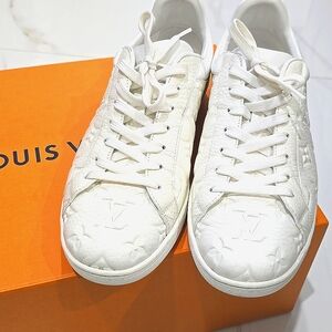Mens LOUIS VUITTON Luxembourg Monogram Sneakers